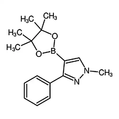 1-Methyl-3-phenyl-4-(4，4，5，5-tetramethyl-1，3，2-dioxaborolan-2-yl)-1H-pyrazole