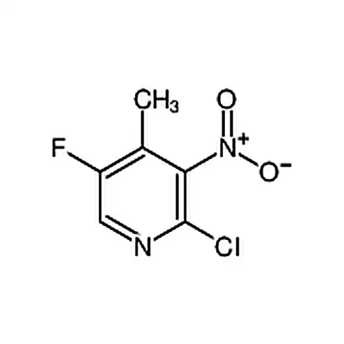 2-염소-5-불소-4-메틸-3-니트로피리딘