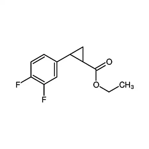 (1R,2R)-2-(3,4-二фторафенил)环пропилалкан羧кислотаэтилэфир