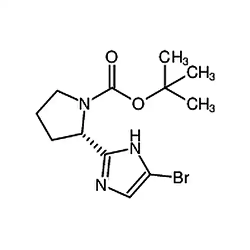 (S)-tert-Butyl 2-(5-bromo-1H-imidazol-2-yl)pyrrolidine-1-carboxylate