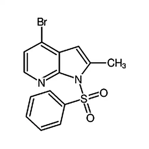 4-Bromo-2-methyl-1-(phenylsulfonyl)-1H-pyrrolo[2，3-b]pyridine