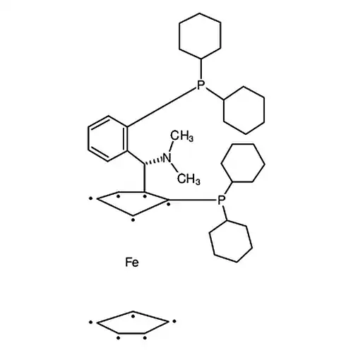 (RP)-1-二环ヘキシル基膦-2-[(R)-Α-(二メチルアミノ)-2-(二环ヘキシル基膦)ベンジル]二茂鉄