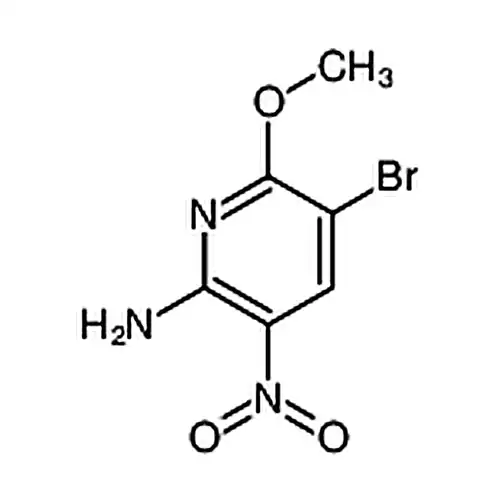 5-브롬-6-메틸산소基-3-니트로피리딘-2-아민