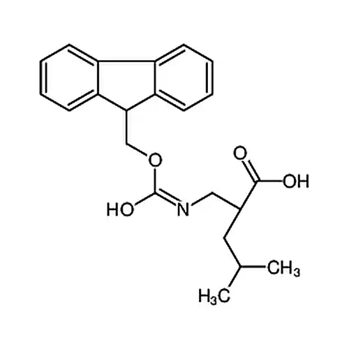 (R)-2-(((((9H-Fluoren-9-yl)methoxy)carbonyl)amino)methyl)-4-methylpentanoic acid