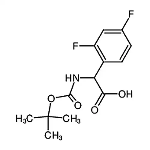 2-((叔ブチル酸素基羰基)アミノ)-2-(2，4-二フッ素フェニル)酢酸