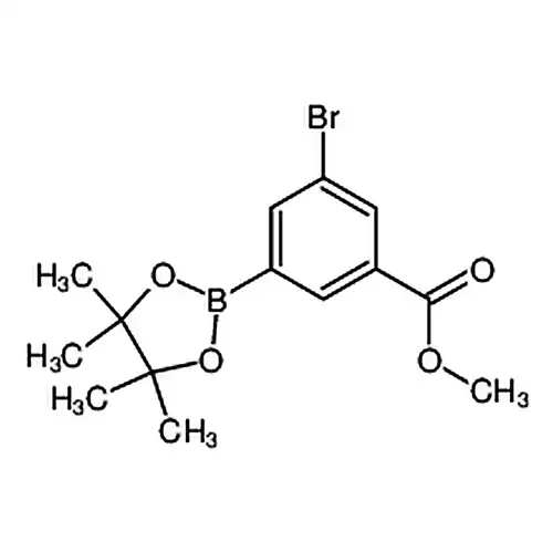 3-브롬-5-(4,4,5,5-四메틸-1,3,2-二산소붕소杂环펜틸알칸-2-基)벤젠개미산메틸에스테르