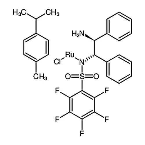 [(S,S)-N-(2-アミノ-1,2-二ベンゼンエチル)五フッ素ベンゼン磺アミド]塩化(对伞花烃)钌(II)