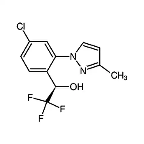 (1R)-1-[4-염소-2-(3-메틸-1H-피라졸-1-基)페닐] -2,2,2-三불소에틸알칸-1-알코올