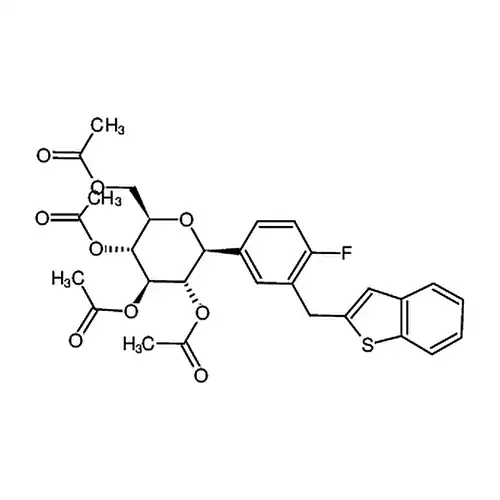 (1S)-1，5-脱水-1-C-[3-(ベンゼン并[B]チオフェン-2-基メチル)-4-フッ素フェニル]-D-山梨糖アルコール 2，3，4，6-四酢酸エステル