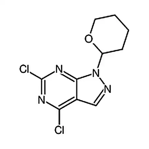 4,6-二염소-1-(四수소吡喃-2-基)-1H-피라졸并[3,4-d]피리미딘