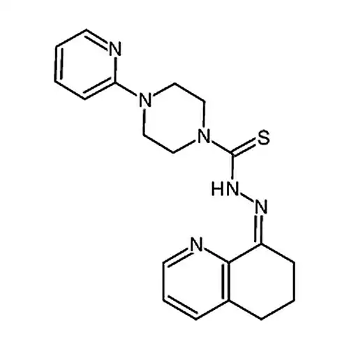 N'-(6,7-二水素キノリン-8(5H)-亚基)-4-(ピリジン-2-基)哌嗪-1-硫黄代炭素酰肼