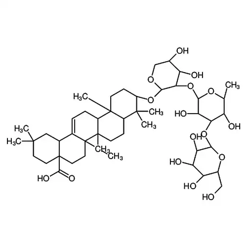 齐墩果кислота-3-O-β-Dглюкоза( 1→3)-α-L-鼠李糖(1→2)-α-L-阿拉伯糖苷