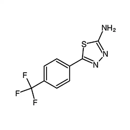 5-(4-(Trifluoromethyl)phenyl)-1，3，4-thiadiazol-2-amine