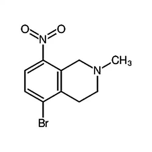 5-브롬-2-메틸-8-니트로-1，2，3，4-四수소이소퀴놀린