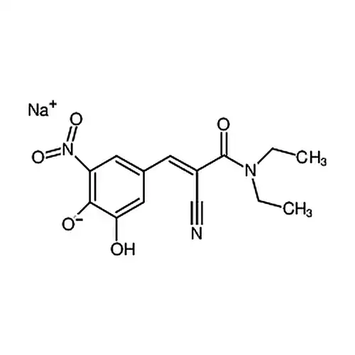 Sodium (E)-4-(2-cyano-3-(diethylamino)-3-oxoprop-1-en-1-yl)-2-hydroxy-6-nitrophenolate