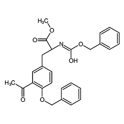 3-아세틸-N-苄산소基羰基-4-O-벤질-L-酪氨산메틸에스테르