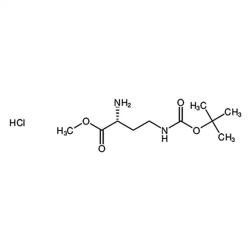 (R)-Methyl 2-amino-4-((tert-butoxycarbonyl)amino)butanoate hydrochloride