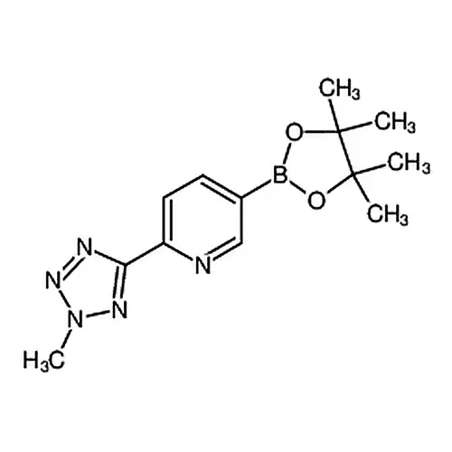 2-(2-메틸-2H-四唑-5-基)-5-(4,4,5,5-四메틸-1,3,2-二산소붕소杂环펜틸알칸-2-基)피리딘