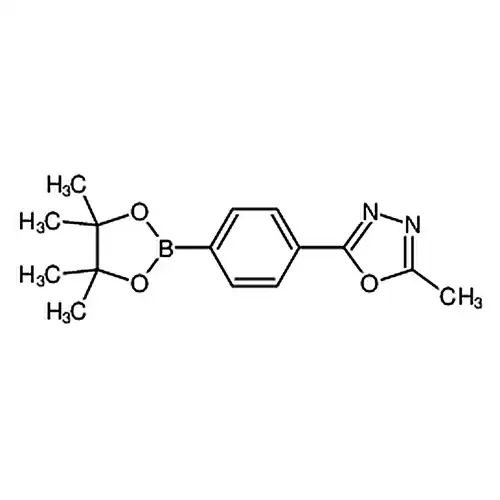 2-메틸-5-(4-(4,4,5,5-四메틸-1,3,2-二산소붕소杂环펜틸알칸-2-基)페닐)-1,3,4-恶二唑