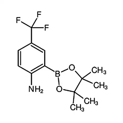 2-(4,4,5,5-四메틸-1,3,2-二산소붕소杂环펜틸알칸-2-基)-4-(三불소메틸)아닐린