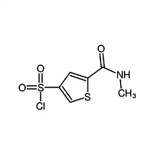 5-(メチルアミノメチル酰基)チオフェン-3-磺酰塩素