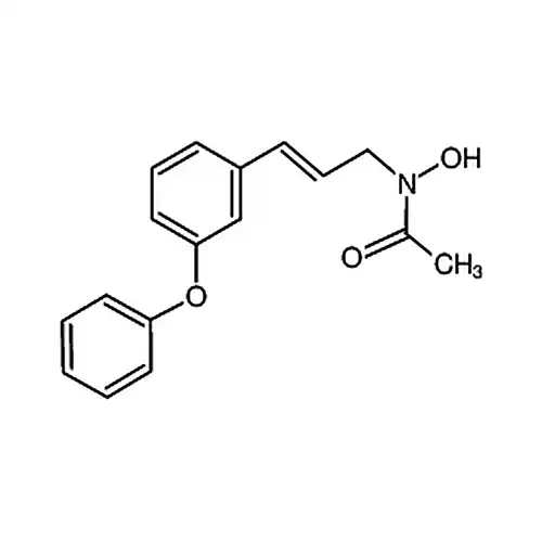 N-[(E)-3-(3-Phenoxyphenyl)prop-2-enyl]acetohydroxamic acid