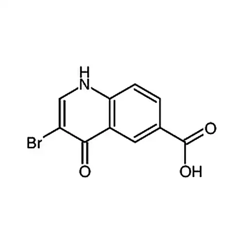 3-брома-4-кислорода代-1,4-二водородахинолин-6-羧кислота