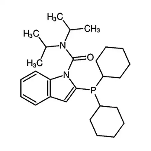 2-(二环ヘキシル基膦基)-N，N-双(1-メチルエチル)-1H-インドール-1-メチルアミド