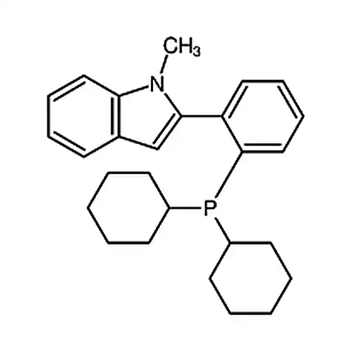 1-メチル-2-[2-(二环ヘキシル基膦基)フェニル]インドール