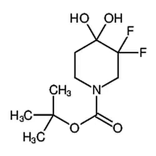 1-(叔бутилкислорода羰基)-3,3-二фтора-4,4-二гидрокси哌啶