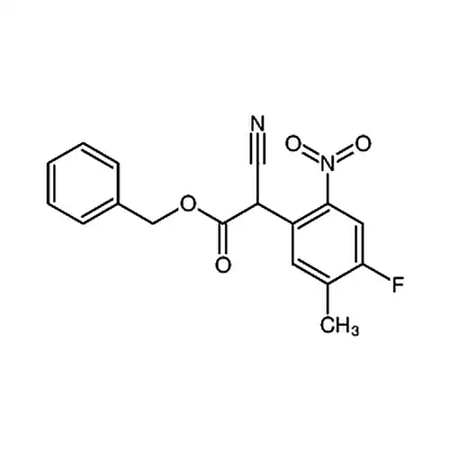 2-氰基-2-(4-불소-5-메틸-2-니트로페닐)아세트산苄에스테르