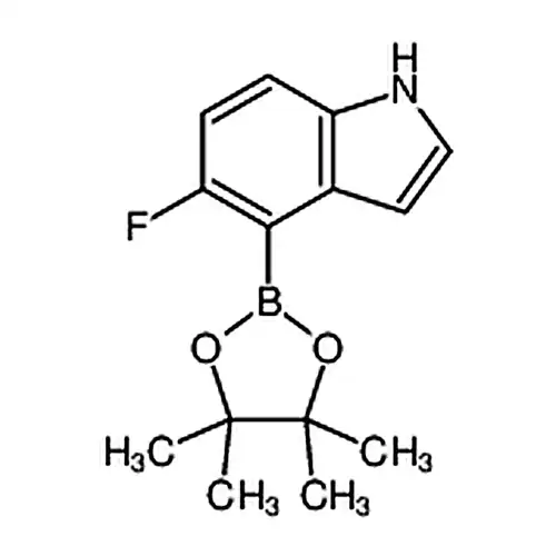 5-불소-4-(四메틸-1，3，2-二산소붕소杂环펜틸알칸-2-基)-1H-인돌