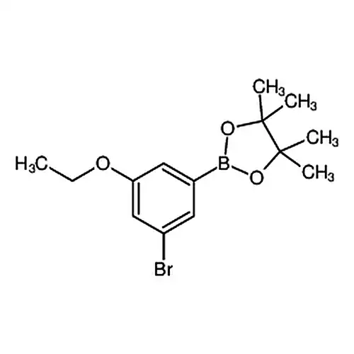 2-(3-臭素-5-エチル酸素基フェニル)-4,4,5,5-四メチル-1,3,2-二酸素ホウ素杂环ペンチルアルカン