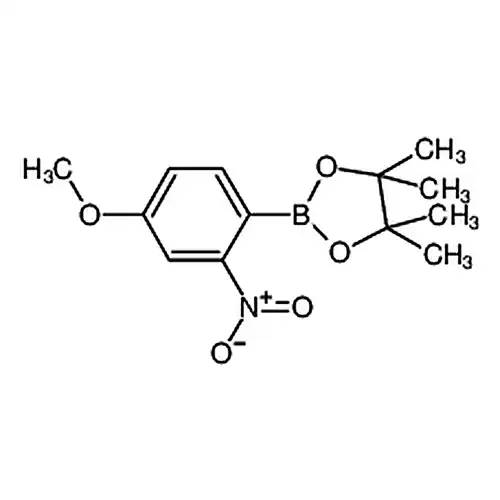 2-(4-メチル酸素基-2-ニトロフェニル)-4,4,5,5-四メチル-1,3,2-二酸素ホウ素杂环ペンチルアルカン