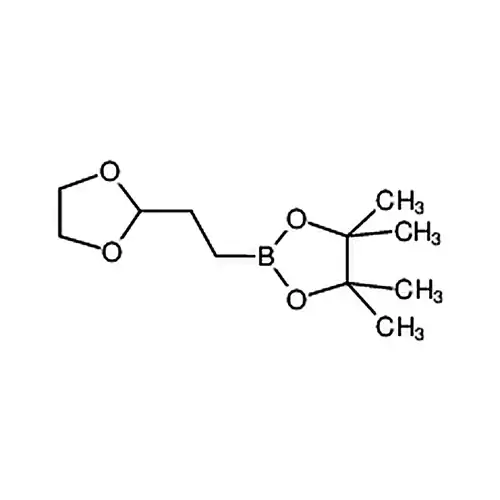 2-(2-(2-(1,3-二산소펜틸环-2-基)에틸)-4,4,5,5-四메틸-1,3,2-二산소붕소杂环펜틸알칸
