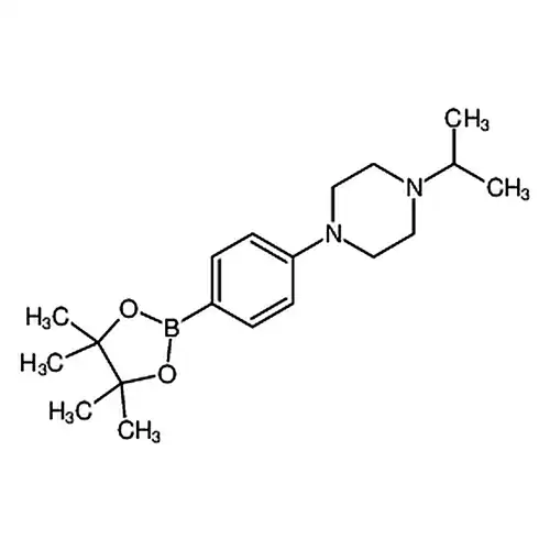 1-이소프로필-4-(4-(4,4,5,5-四메틸-1,3,2-二산소붕소杂环펜틸알칸-2-基)페닐)哌嗪