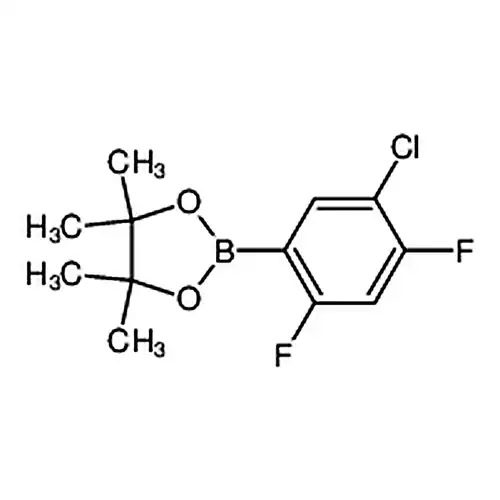 2-(5-塩素-2，4-二フッ素フェニル)-4，4，5，5-四メチル-1，3，2-二酸素ホウ素杂环ペンチルアルカン