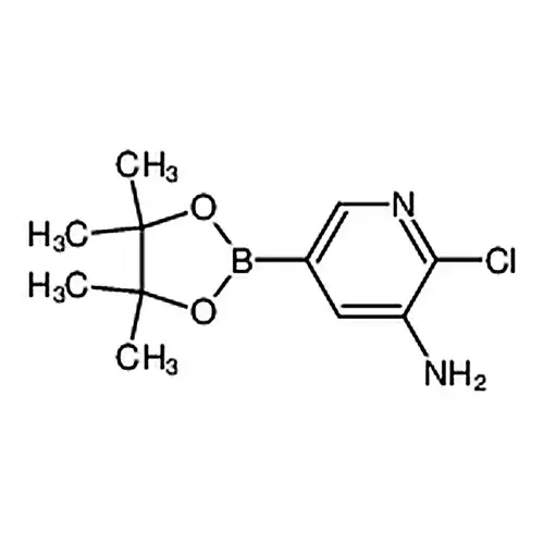 2-хлора-5-(4,4,5,5-四метил-1,3,2-二кислородабора杂环пентилалкан-2-基)피리딘-3-амин