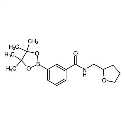 N-((테트라히드로푸란-2-基)메틸)-3-(4,4,5,5-四메틸-1,3,2-二산소붕소杂环펜틸알칸-2-基)벤조일아민