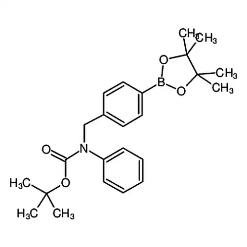 페닐(4-(4,4,5,5-四메틸-1,3,2-二산소붕소杂环펜틸알칸-2-基)벤질)아미노개미산叔부틸에스테르