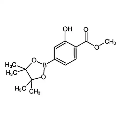2-гидрокси-4-(4,4,5,5-四метил-1,3,2-二кислорода杂бора杂环пентилалкан-2-基)бензолмуравьиная кислотаметилэфир
