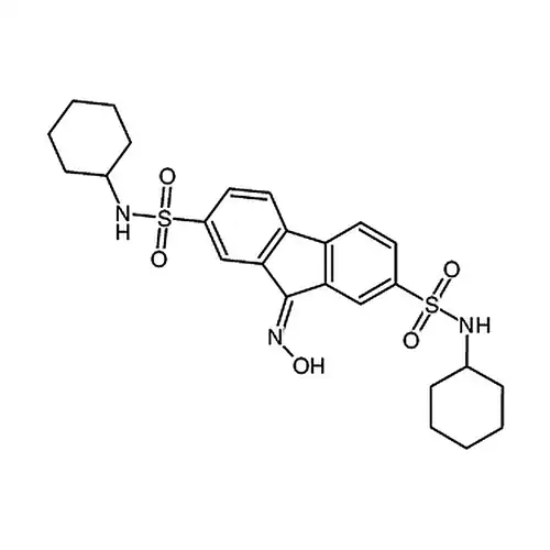 N2,N7-二环헥실基-9-(羟亚아민)-9H-芴-2,7-二황아미드