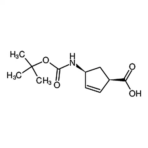 顺-4-((叔ブチル酸素羰基)アミノ)环ペンチル-2-エン羧酸