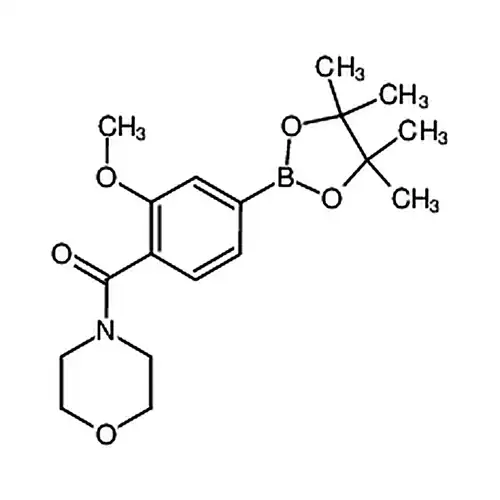4-{[2-Methoxy-4-(tetramethyl-1，3，2-dioxaborolan-2-yl)phenyl]carbonyl}morpholine