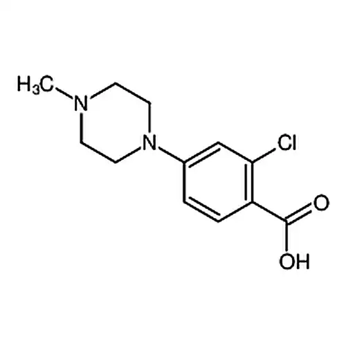 2-塩素-4-(4-メチル-1-哌嗪基)ベンゼンギ酸