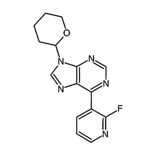 6-(2-フッ素ピリジン-3-基)-9-(四水素-2H-吡喃-2-基)-9H-プリン