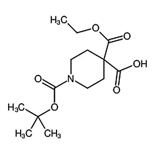 1-(叔ブチル酸素基羰基)-4-(エチル酸素基羰基)哌啶-4-羧酸