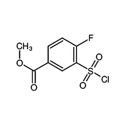 3-(хлора磺酰基)-4-фторабензолмуравьиная кислотаметилэфир