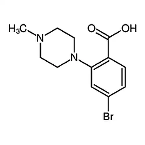 2-(4-메틸-1-哌嗪基)-4-브롬벤젠개미산