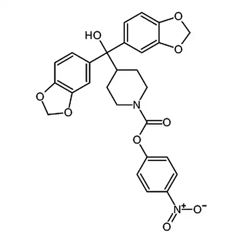 4-(双(бензол并[d][1,3]dioxol-5-基)(гидрокси)метил)哌啶-1-羧кислота-4-нитробензолэфир
